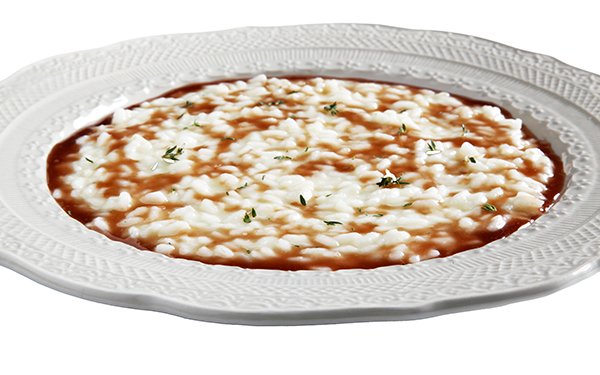 Parmigiano Reggiano risotto with vinegar reduction 1